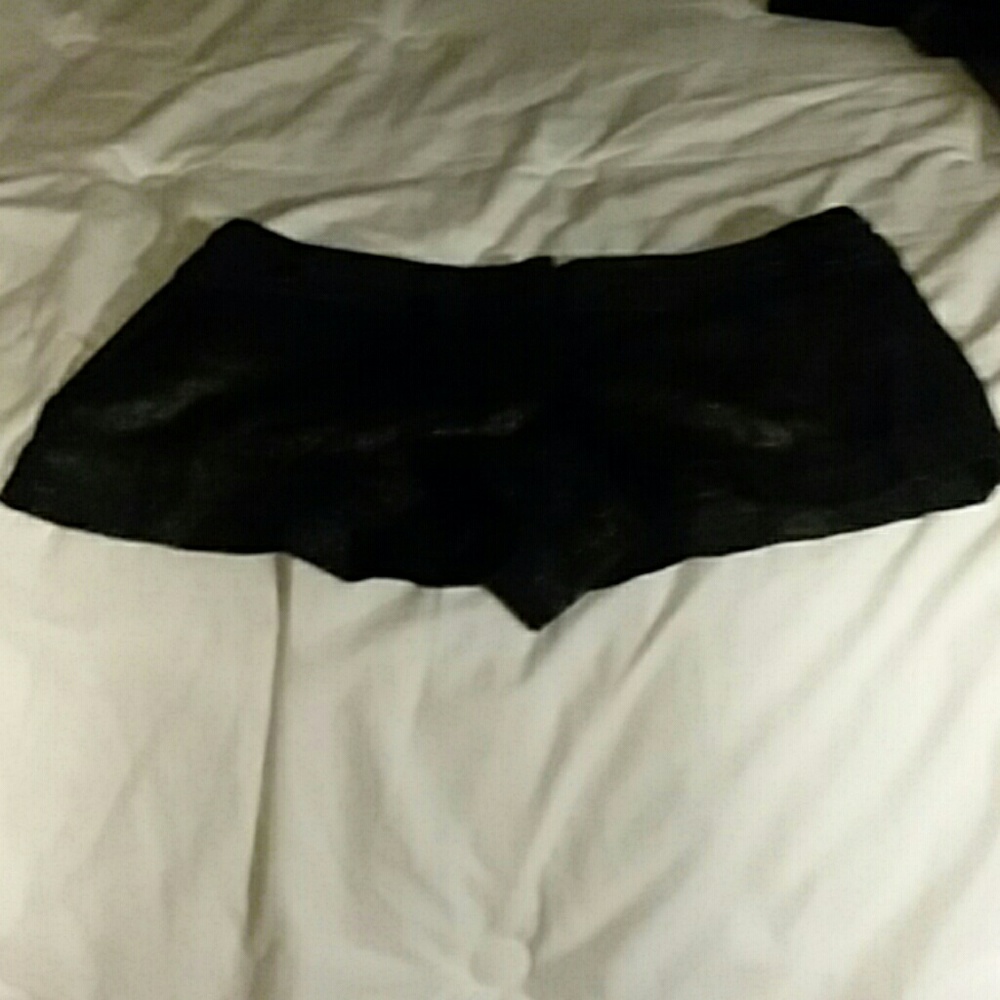Black shorts